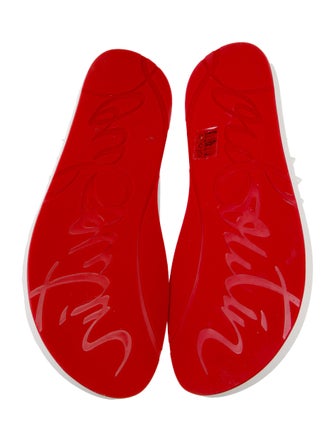 Christian Louboutin Loubi Flip Spike Accents Flip Flops