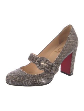 Christian Louboutin Glitter Pumps