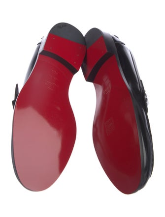 Christian Louboutin Patent Leather Dress Loafers