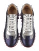Christian Louboutin Spike Accents Leather Sneakers