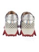 Christian Louboutin Spike Accents Leather Sneakers