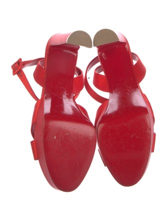 Christian Louboutin Satin Sandals