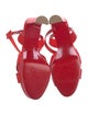 Christian Louboutin Satin Sandals