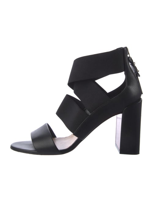 Christian Louboutin Spike Accents Leather Pumps