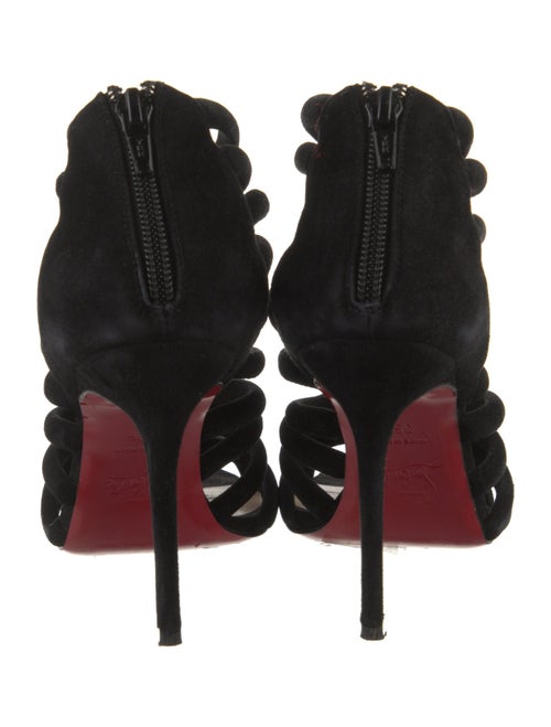 Christian Louboutin Suede Gladiator Sandals