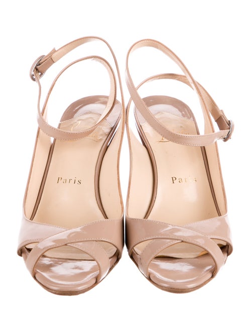 Christian Louboutin Patent Leather Sandals