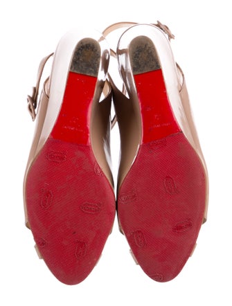 Christian Louboutin Patent Leather Sandals