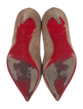Christian Louboutin Suede Pumps