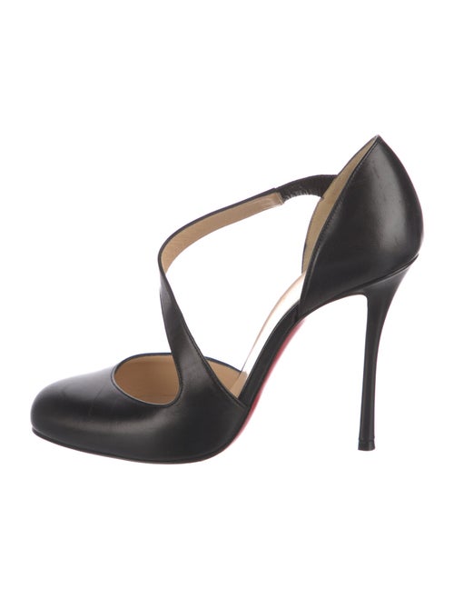 Christian Louboutin Leather D'Orsay Pumps