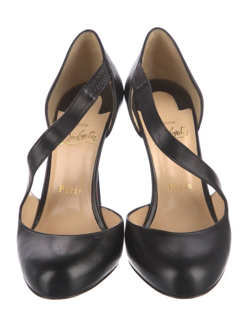 Christian Louboutin Leather D'Orsay Pumps