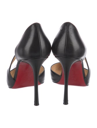 Christian Louboutin Leather D'Orsay Pumps