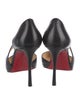 Christian Louboutin Leather D'Orsay Pumps