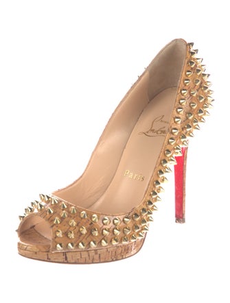 Christian Louboutin Studded Accents Pumps