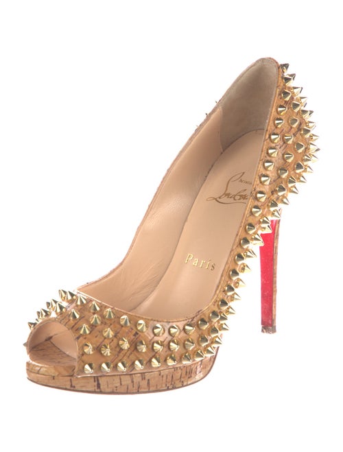 Christian Louboutin Studded Accents Pumps