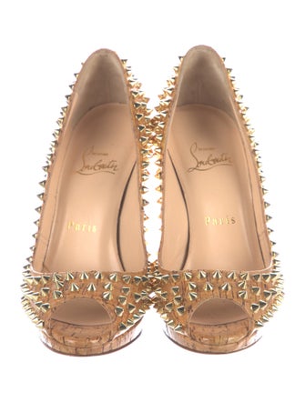 Christian Louboutin Studded Accents Pumps