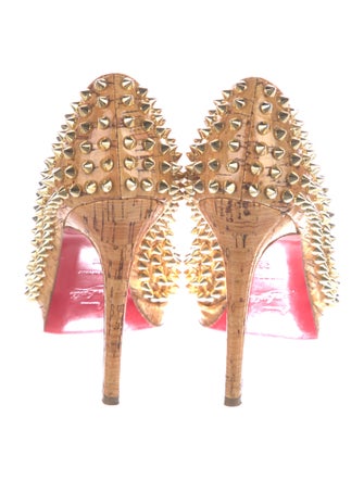 Christian Louboutin Studded Accents Pumps