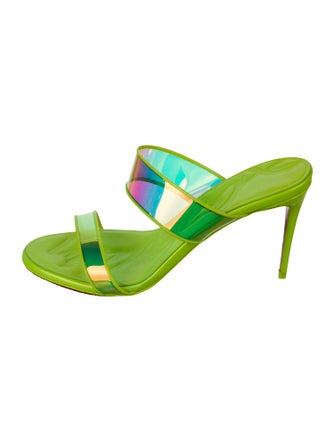Christian Louboutin PVC Slides