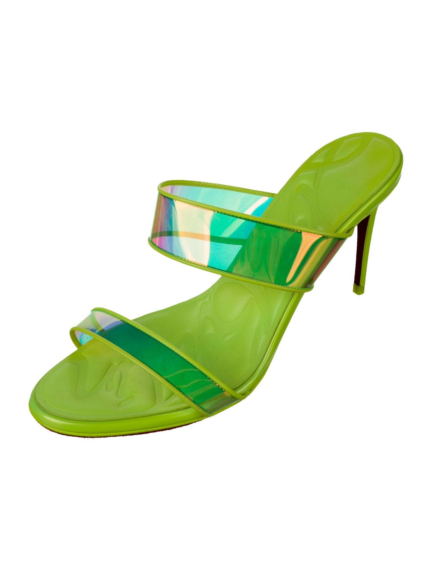 Christian Louboutin PVC Slides