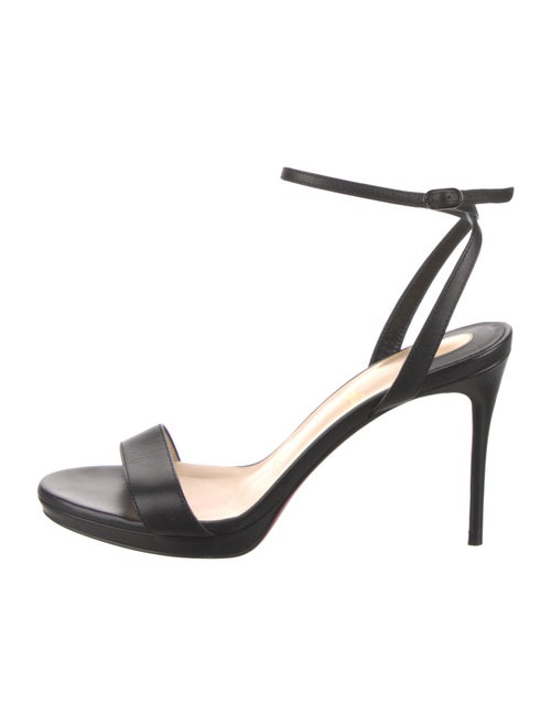 Christian Louboutin Leather Slingback Sandals
