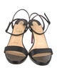 Christian Louboutin Leather Slingback Sandals