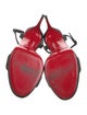 Christian Louboutin Leather Slingback Sandals