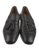 Christian Louboutin Leather Tassel Accents Dress Loafers