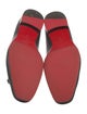 Christian Louboutin Leather Tassel Accents Dress Loafers