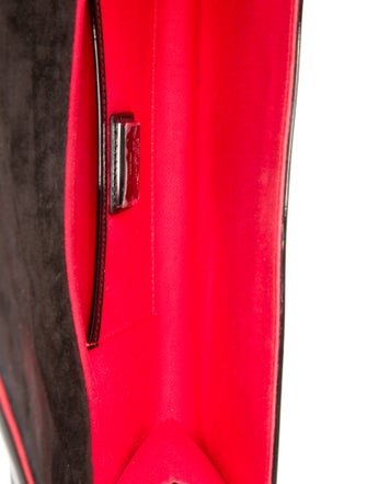 Christian Louboutin Patent Leather So Kate Baguette