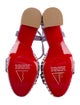 Christian Louboutin Suede Crystal Embellishments Sandals