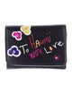 Christian Louboutin Leather Printed Compact Wallet