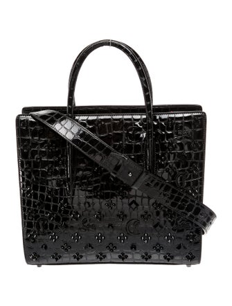 Christian Louboutin Embossed Leather Paloma