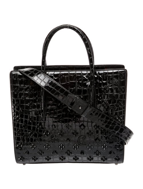 Christian Louboutin Embossed Leather Paloma