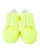 Christian Louboutin Spike Accents Mesh Sneakers