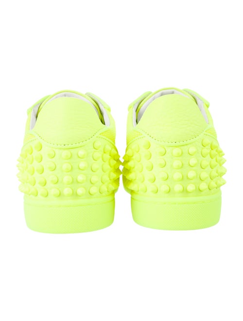 Christian Louboutin Spike Accents Mesh Sneakers