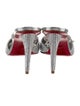 Christian Louboutin Crystal Crystal Embellishments Slingback Pumps