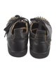 Christian Louboutin Spike Accents Leather Sneakers