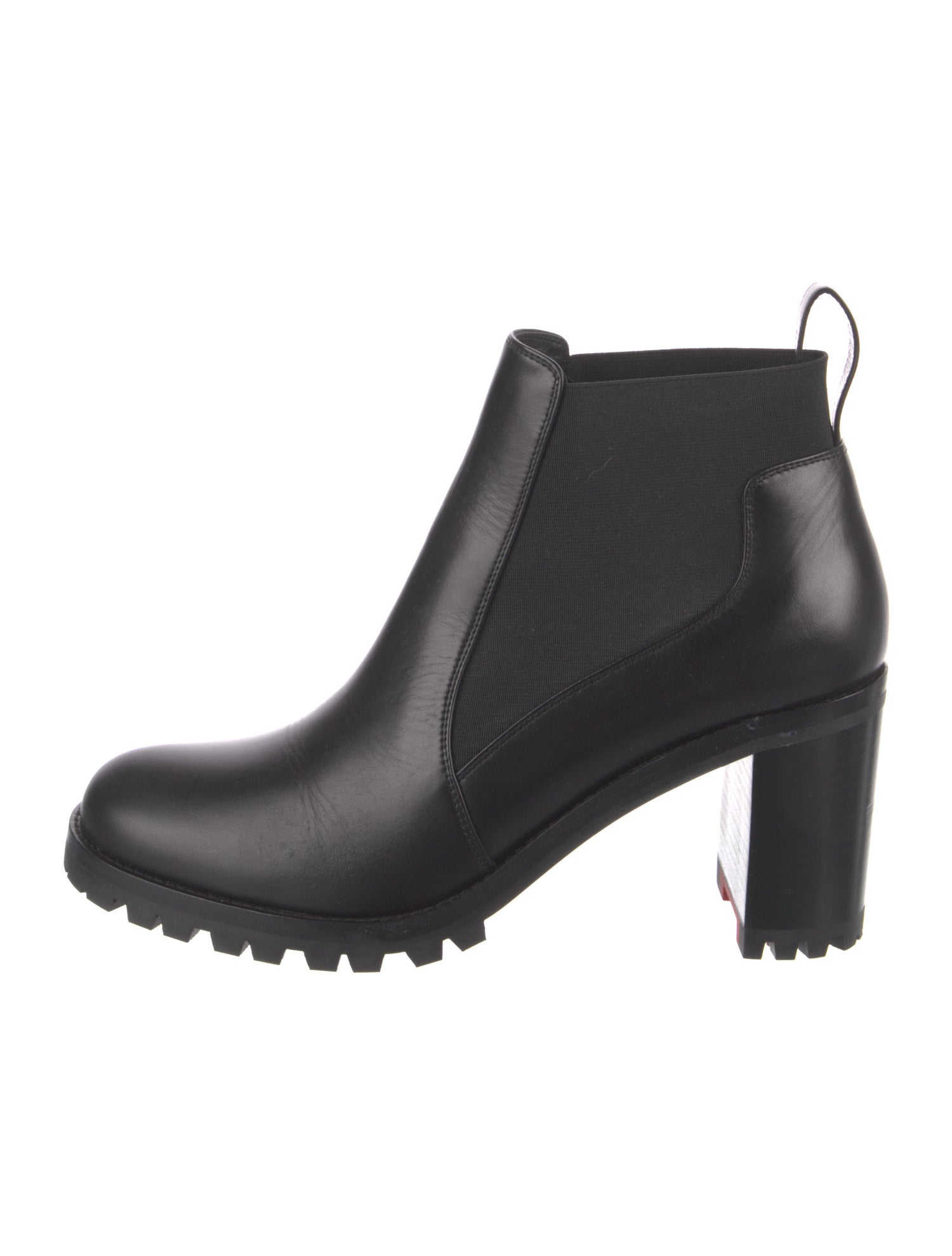 Christian Louboutin Leather Chelsea Boots