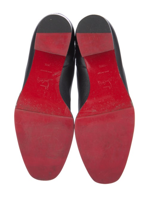 Christian Louboutin Spike Accents Leather Boots