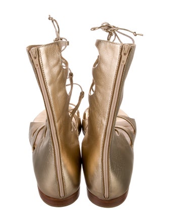 Christian Louboutin Leather Gladiator Sandals