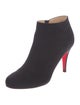 Christian Louboutin Belle 85 Veau Velours Suede Boots