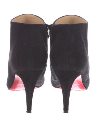Christian Louboutin Belle 85 Veau Velours Suede Boots