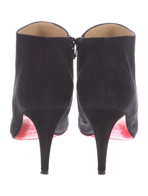Christian Louboutin Belle 85 Veau Velours Suede Boots