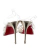 Christian Louboutin Spike Accents PVC Slingback Pumps