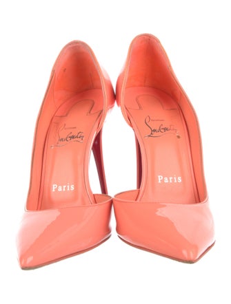 Christian Louboutin Patent Leather D'Orsay Pumps