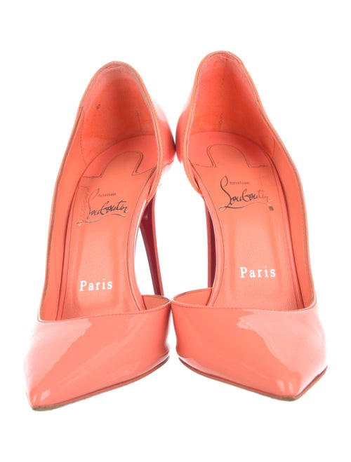 Christian Louboutin Patent Leather D'Orsay Pumps