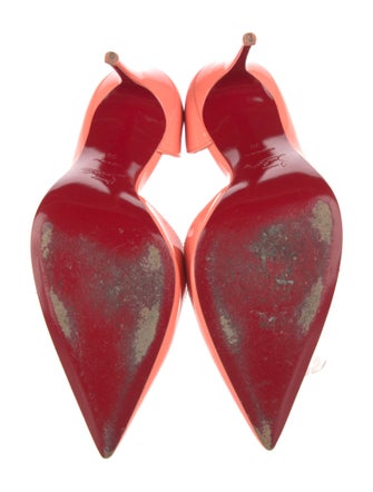 Christian Louboutin Patent Leather D'Orsay Pumps