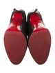 Christian Louboutin Leather Lace-Up Boots