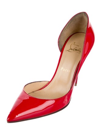 Christian Louboutin Patent Leather D'Orsay Pumps