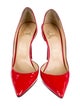 Christian Louboutin Patent Leather D'Orsay Pumps