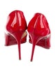 Christian Louboutin Patent Leather D'Orsay Pumps